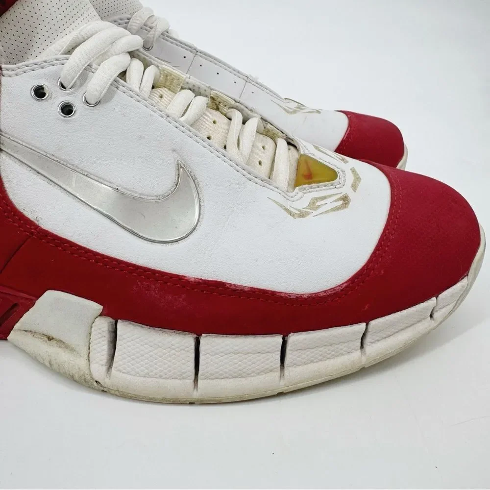 Nike Huarache 2k5 Kobe Basketball White/Red 8.5‎